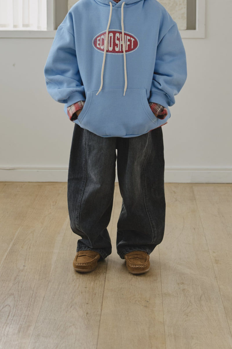 Hikiki - Korean Children Fashion - #Kfashion4kids - Line Up Wide Jeans - 6
