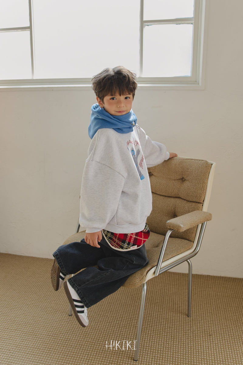 Hikiki - Korean Children Fashion - #childofig - Hug Sweatshirt - 7