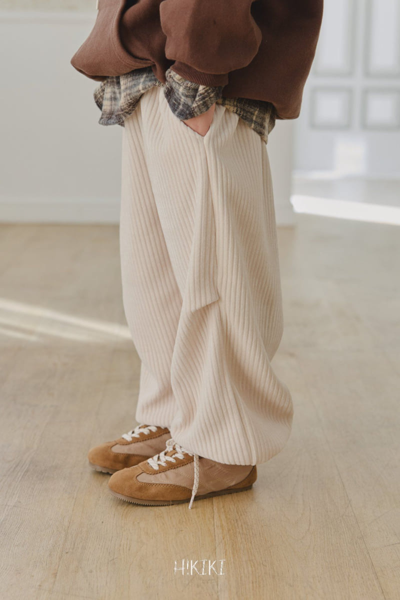 Hikiki - Korean Children Fashion - #childofig - Corduroy Jogger Pants