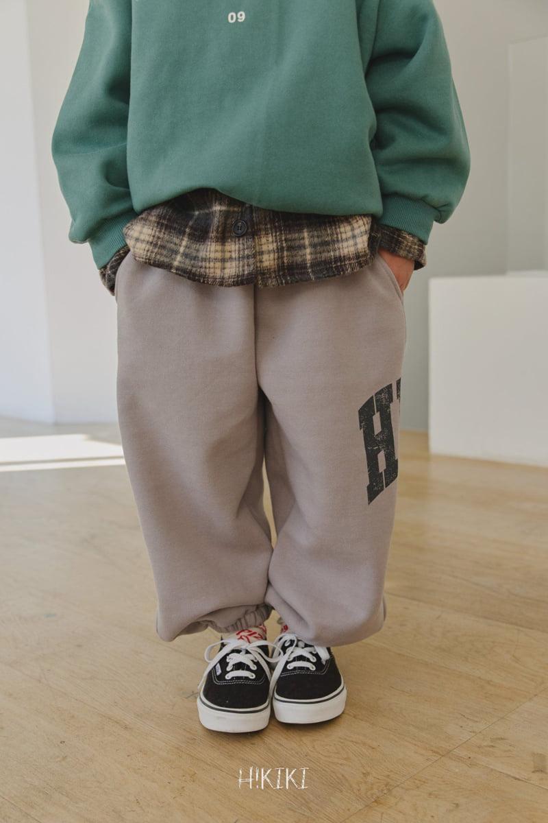 Hikiki - Korean Children Fashion - #childofig - One-Side Jogger Pants