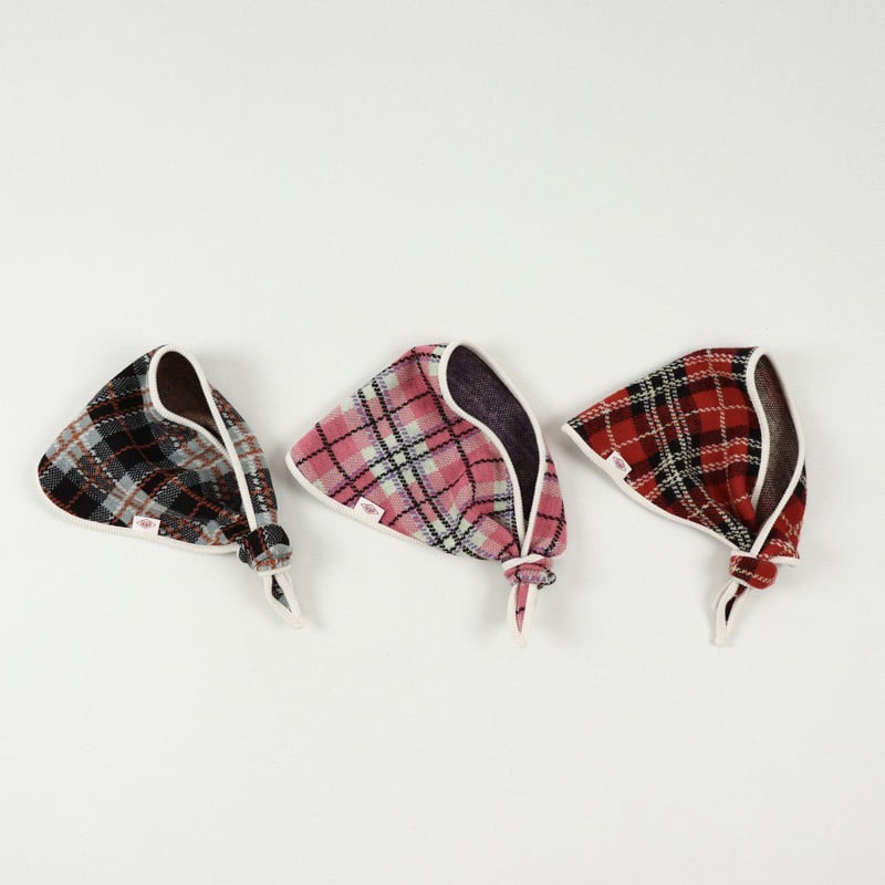 Hikiki - Korean Children Fashion - #childrensboutique - Triangle Knit Muffler