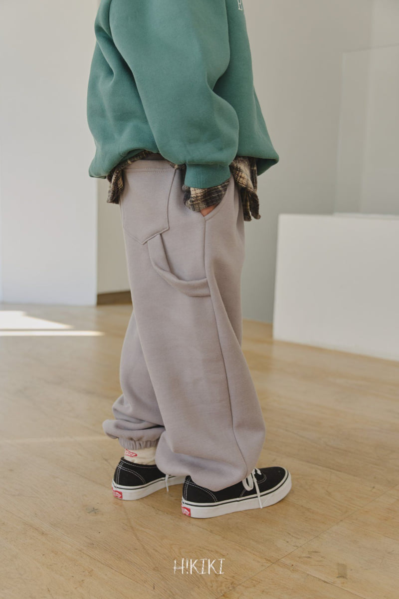 Hikiki - Korean Children Fashion - #childrensboutique - One-Side Jogger Pants - 2