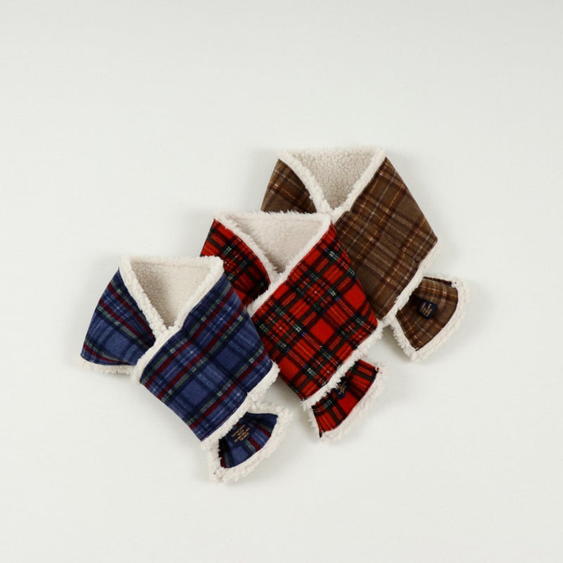 Hikiki - Korean Children Fashion - #childrensboutique - Cross Muffler