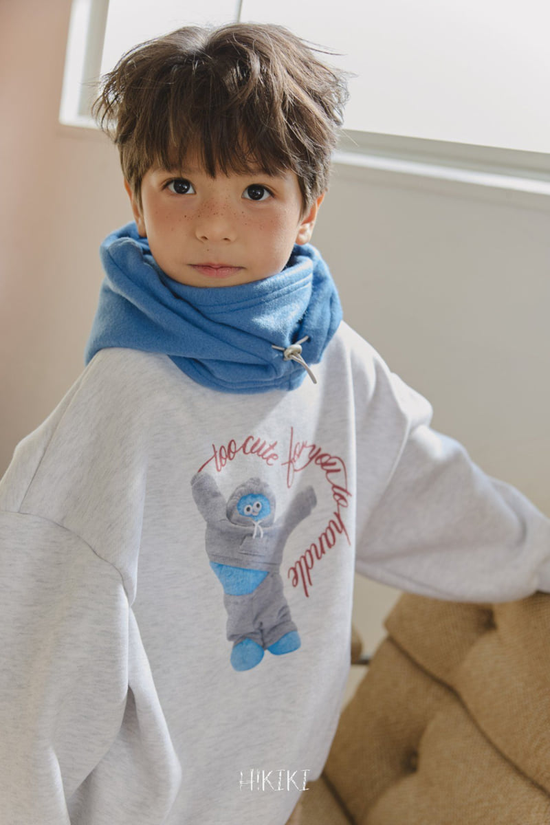 Hikiki - Korean Children Fashion - #discoveringself - Hug Sweatshirt - 10