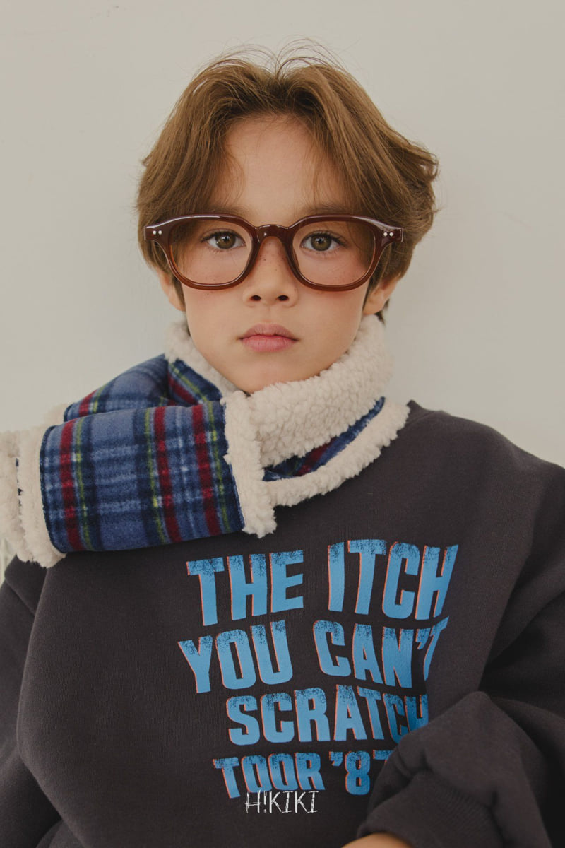Hikiki - Korean Children Fashion - #discoveringself - Scratch Sweatshirt - 7