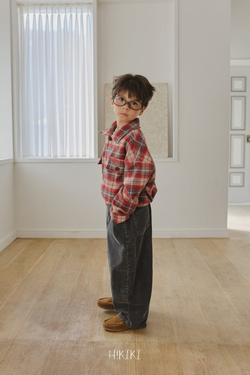 Hikiki - Korean Children Fashion - #discoveringself - Wool Check Shirt - 9