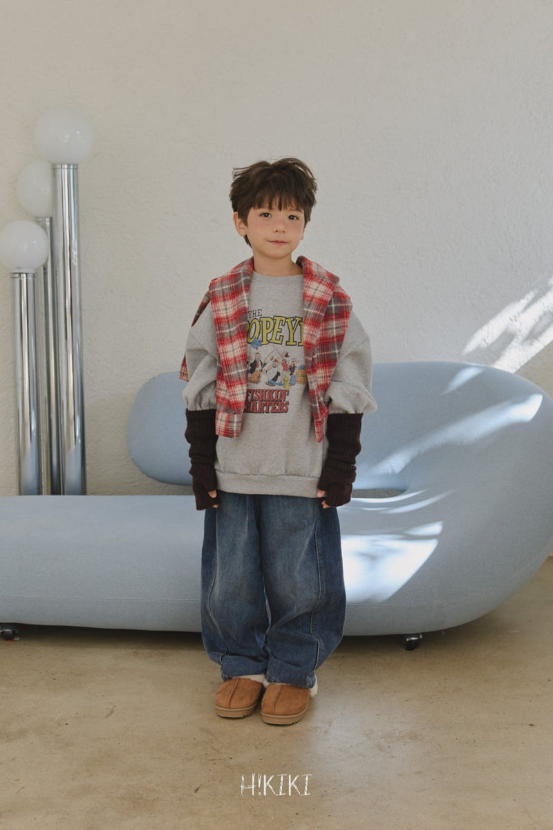 Hikiki - Korean Children Fashion - #fashionkids - Popeye Fishing Sweatshirt - 3