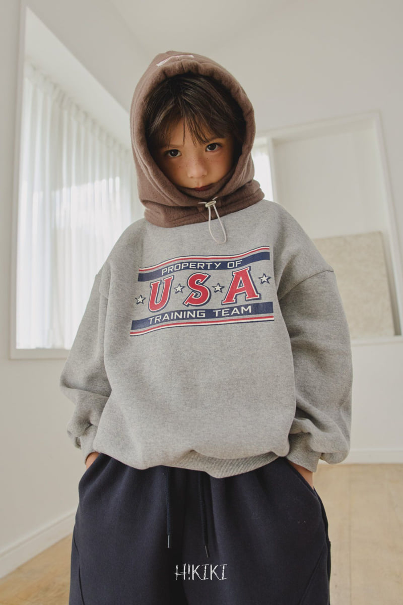 Hikiki - Korean Children Fashion - #kidsshorts - USA Sweatshirt
