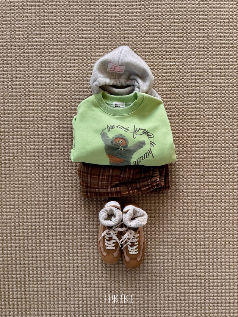 Hikiki - Korean Children Fashion - #kidsshorts - Hug Sweatshirt - 12