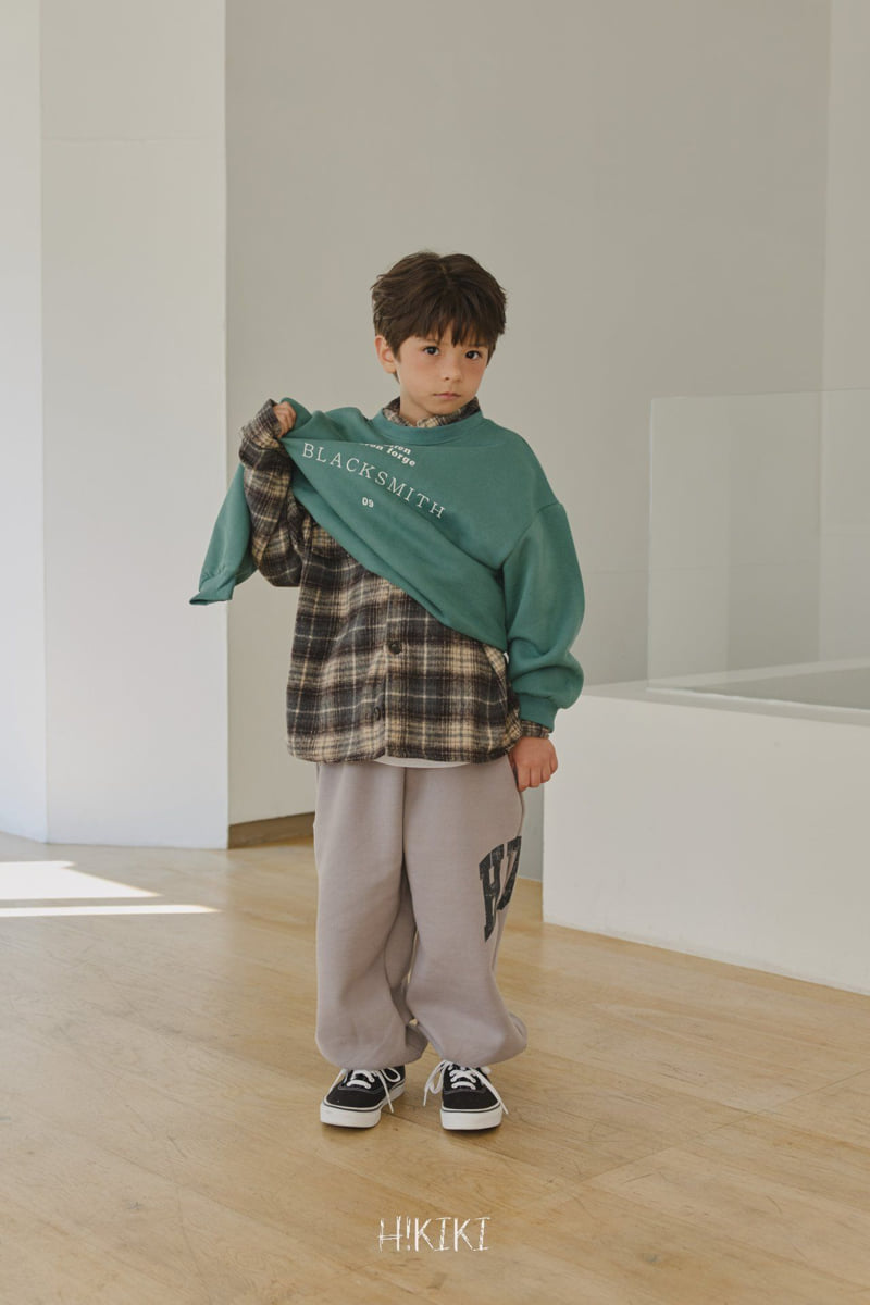 Hikiki - Korean Children Fashion - #kidsshorts - Blacksmith Sweatshirt - 3