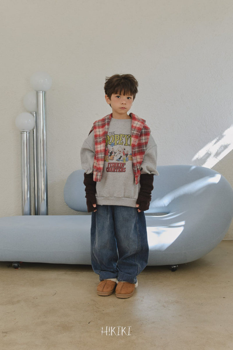 Hikiki - Korean Children Fashion - #fashionkids - Popeye Fishing Sweatshirt - 4