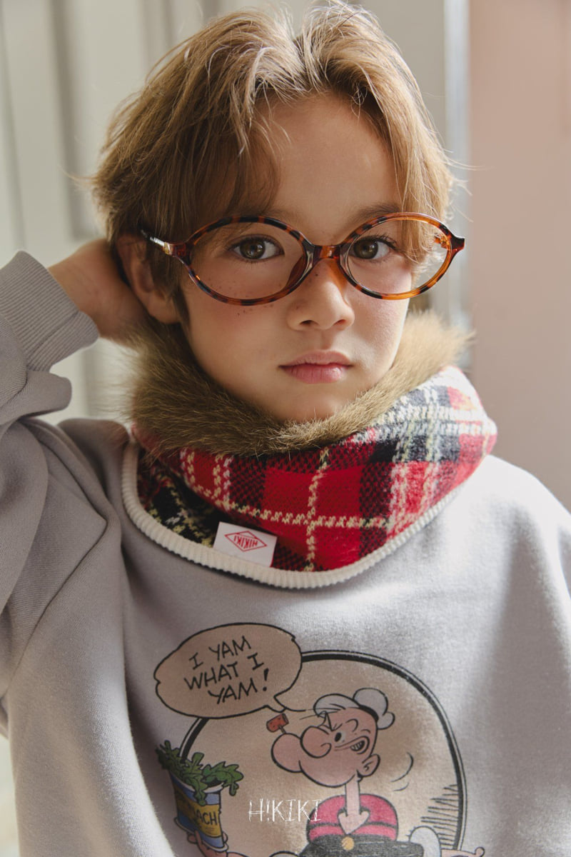 Hikiki - Korean Children Fashion - #kidsstore - Popeye Speech Bubble Sweatshirt - 8