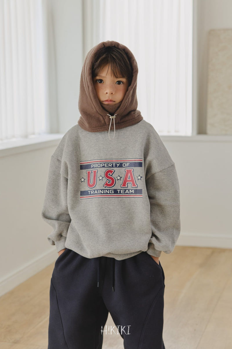 Hikiki - Korean Children Fashion - #kidzfashiontrend - USA Sweatshirt - 3