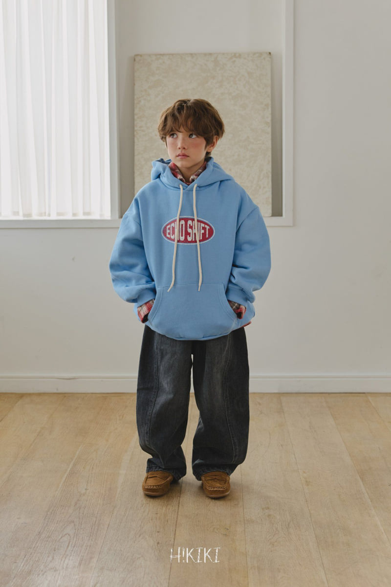 Hikiki - Korean Children Fashion - #magicofchildhood - Line Up Wide Jeans - 8