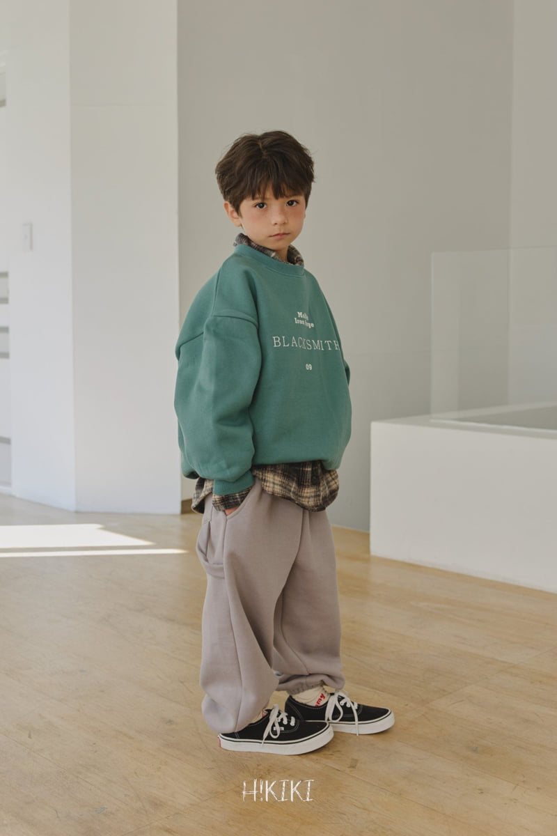 Hikiki - Korean Children Fashion - #prettylittlegirls - Blacksmith Sweatshirt - 10