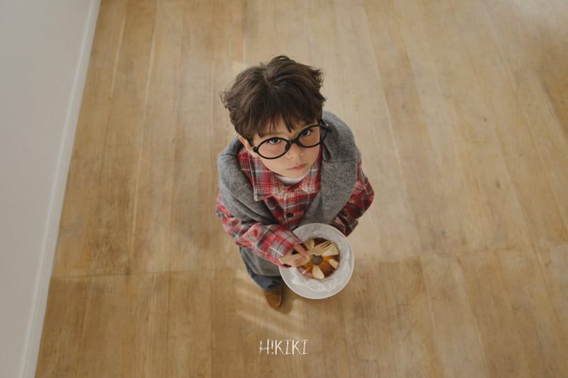 Hikiki - Korean Children Fashion - #minifashionista - Wool Check Shirt - 4