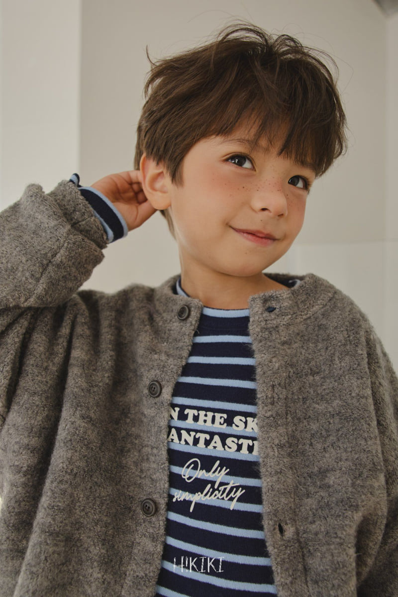 Hikiki - Korean Children Fashion - #prettylittlegirls - Lamb Knit Cardigan - 3