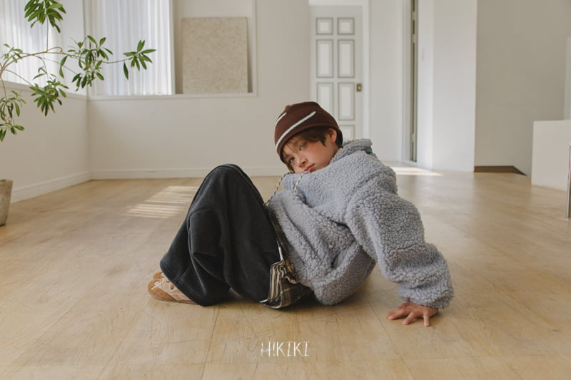 Hikiki - Korean Children Fashion - #todddlerfashion - Half Neck Fleece Zip-Up (Junior) - 7