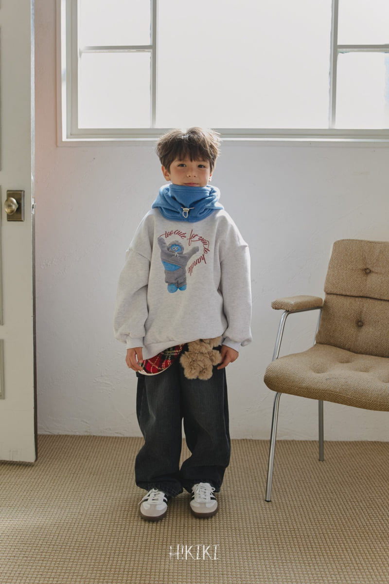 Hikiki - Korean Children Fashion - #prettylittlegirls - Hug Sweatshirt - 4