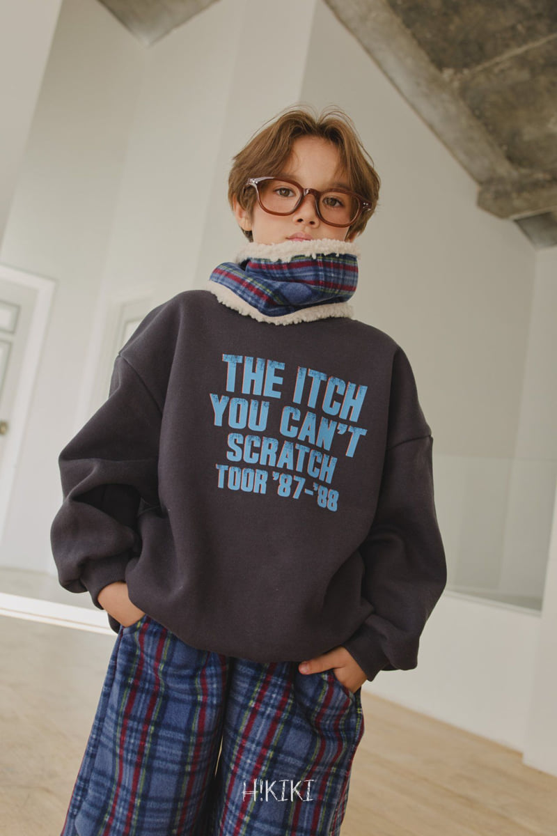 Hikiki - Korean Children Fashion - #todddlerfashion - Scratch Sweatshirt