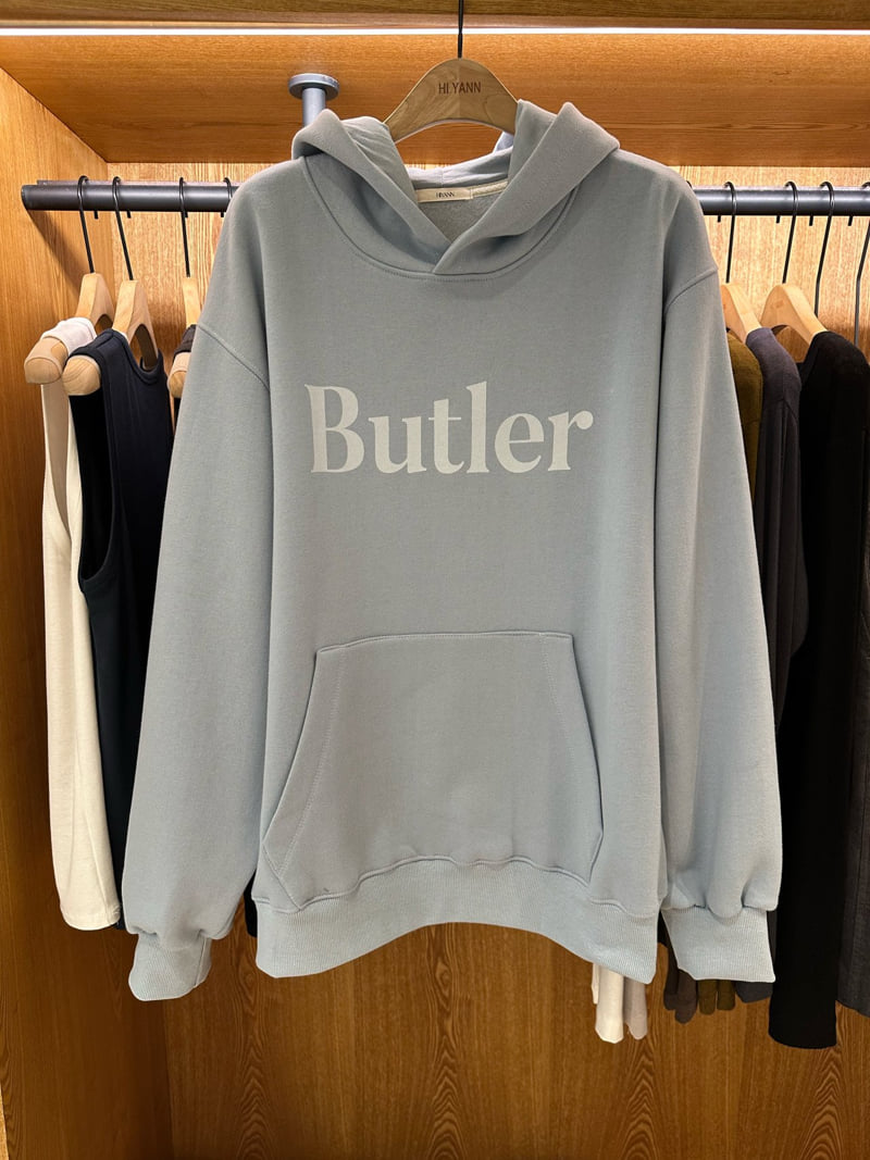 Hiyann - Korean Women Fashion - #momslook - Butler Hoodie Sweatshirt - 2