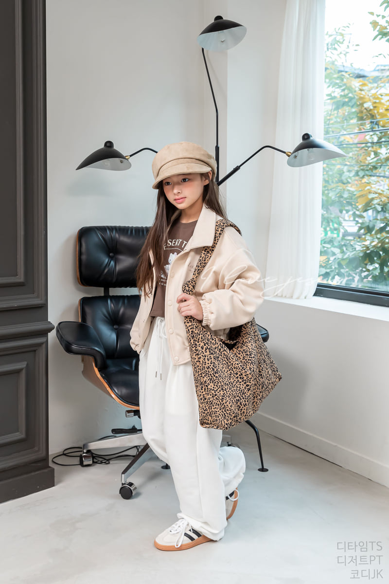 I Love Jesus - Korean Children Fashion - #stylishchildhood - Leopard Bag - 8