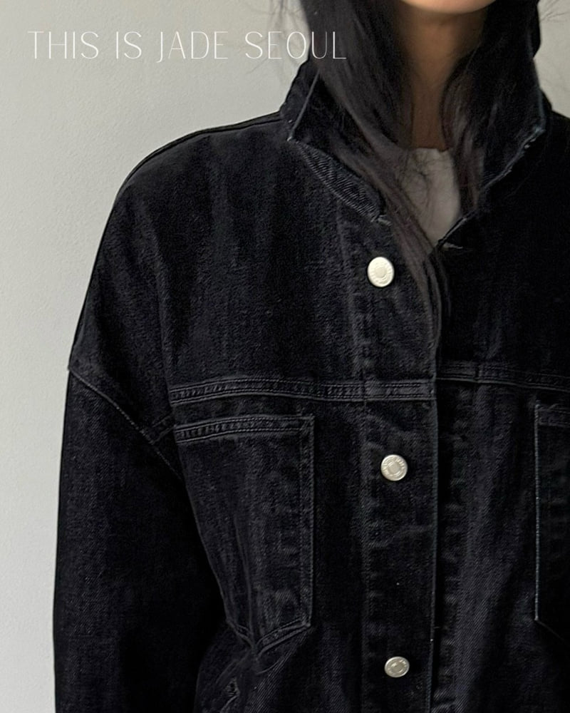 Jade Market - Korean Women Fashion - #momslook - Dust Velvet Jacket - 3