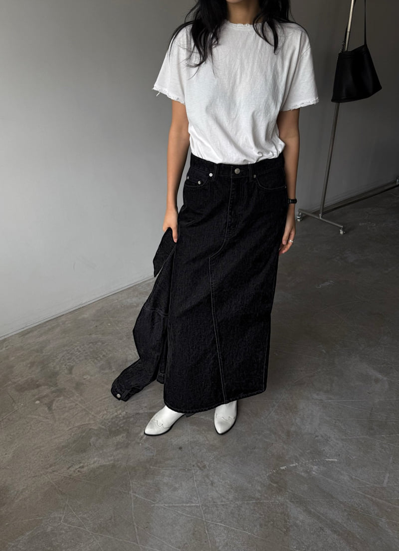 Jade Market - Korean Women Fashion - #momslook - Dust Velvet Skirt - 10