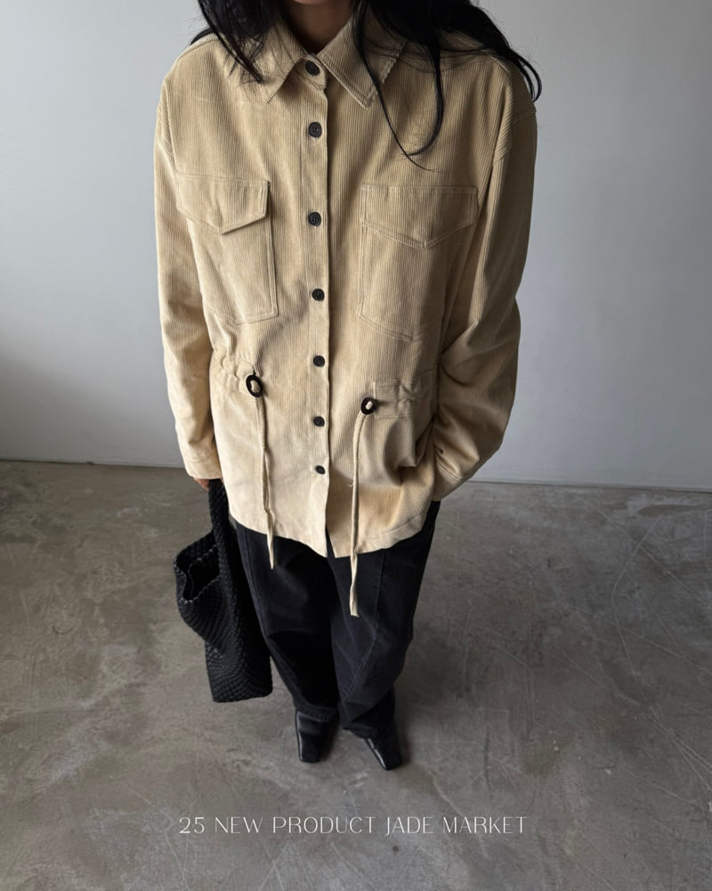 Jade Market - Korean Women Fashion - #romanticstyle - Roy Tunnel Jacket - 3