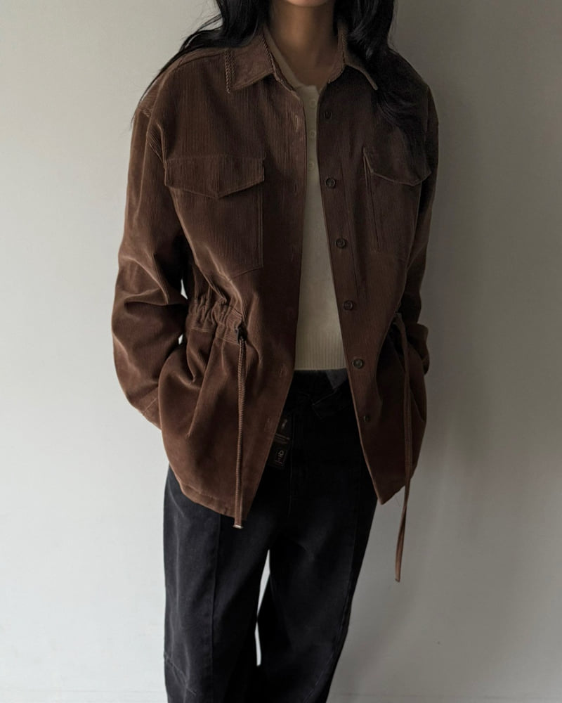 Jade Market - Korean Women Fashion - #romanticstyle - Roy Tunnel Jacket - 4