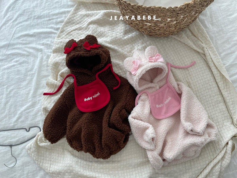 Jeaya & Mymi - Korean Baby Fashion - #babyfashion - Baby Chichi Suit (with Bib) - 6