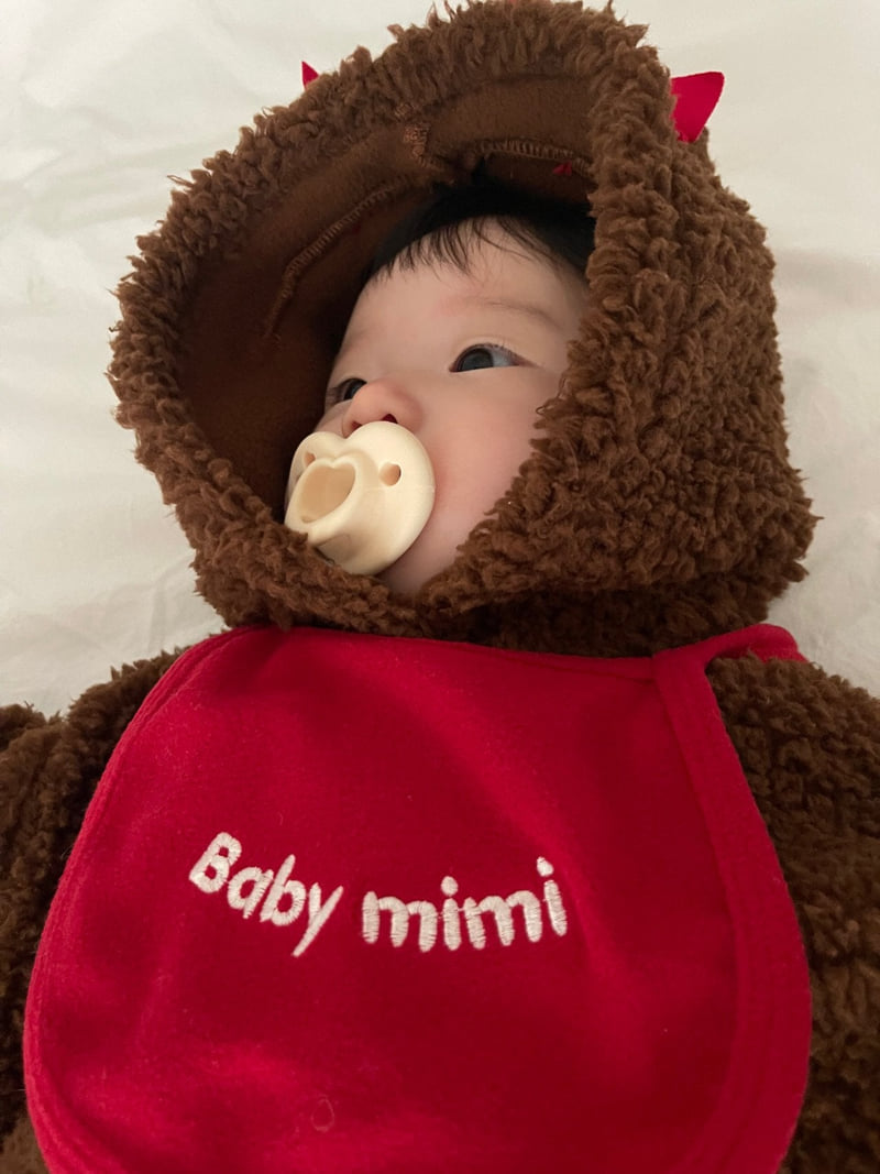 Jeaya & Mymi - Korean Baby Fashion - #babyfever - Baby Chichi Suit (with Bib) - 7