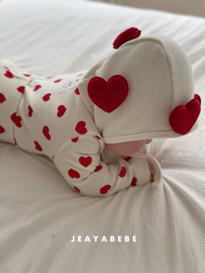 Jeaya & Mymi - Korean Baby Fashion - #babygirlfashion - Heart Heart Bonnet - 10