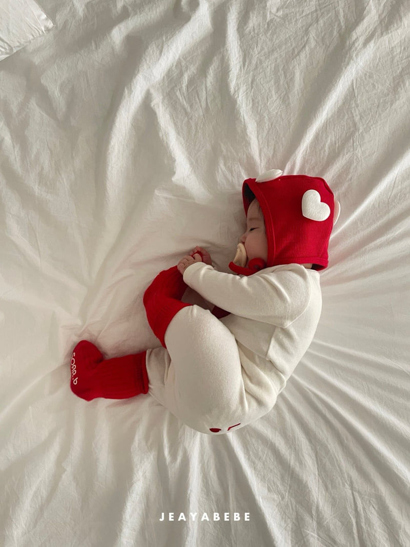 Jeaya & Mymi - Korean Baby Fashion - #babyootd - LOVE Set - 3
