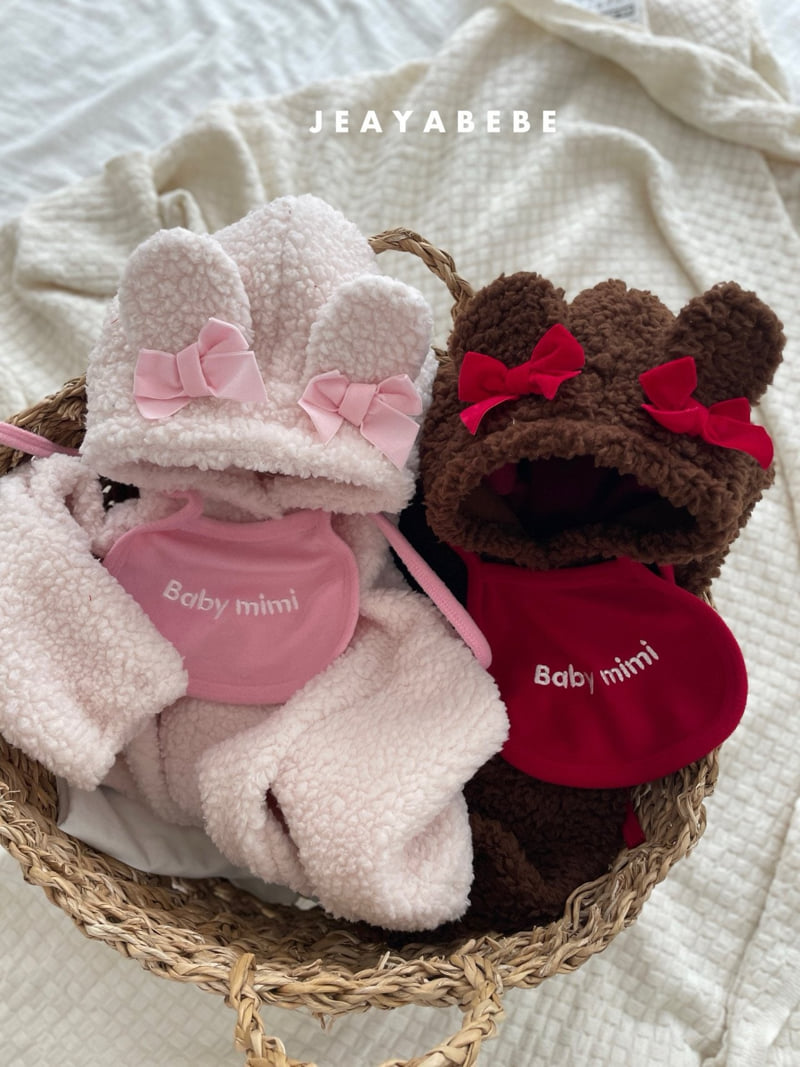 Jeaya & Mymi - Korean Baby Fashion - #babyootd - Baby Chichi Suit (with Bib) - 11