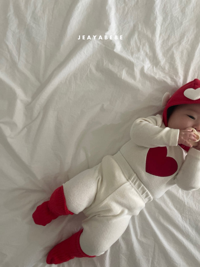 Jeaya & Mymi - Korean Baby Fashion - #babyootd - LOVE Set - 4