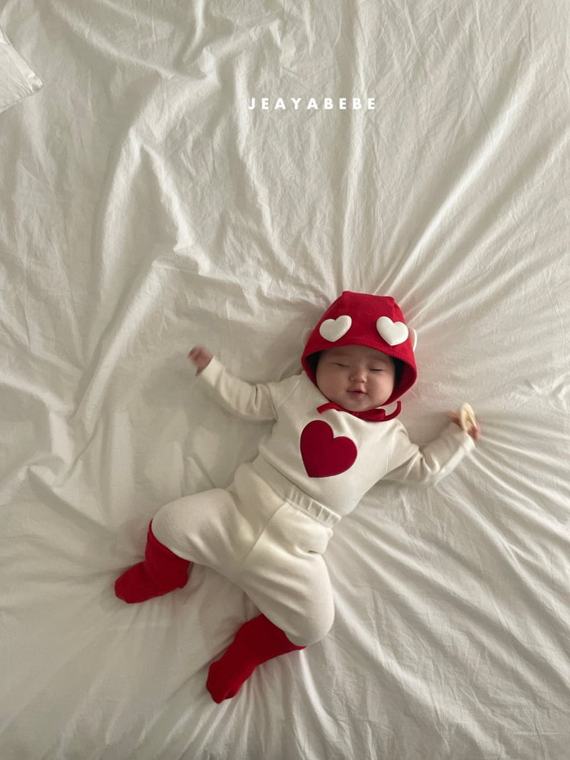 Jeaya & Mymi - Korean Baby Fashion - #babyoutfit - LOVE Set - 5