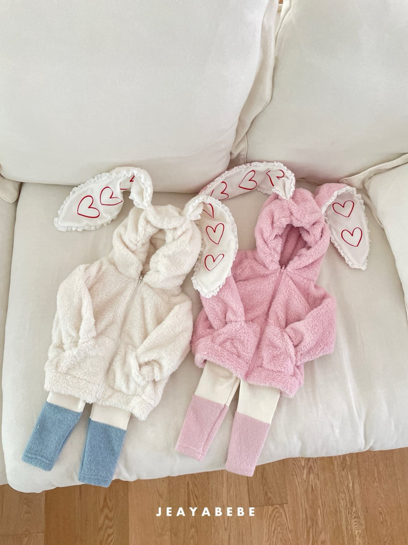 Jeaya & Mymi - Korean Baby Fashion - #babyoutfit - Bunny Fleece Jumper