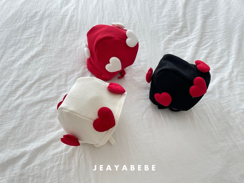 Jeaya & Mymi - Korean Baby Fashion - #babywear - Heart Heart Bonnet