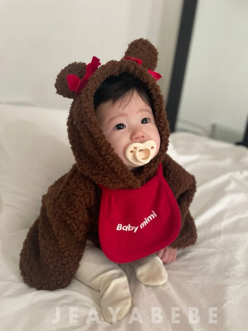 Jeaya & Mymi - Korean Baby Fashion - #onlinebabyshop - Baby Chichi Suit (with Bib)