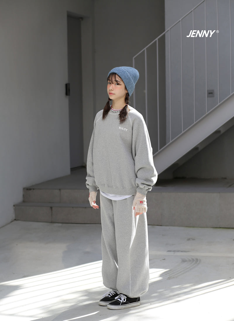 Jenny Basic - Korean Children Fashion - #childofig - Stitch Fleece Sweatshirt - 3