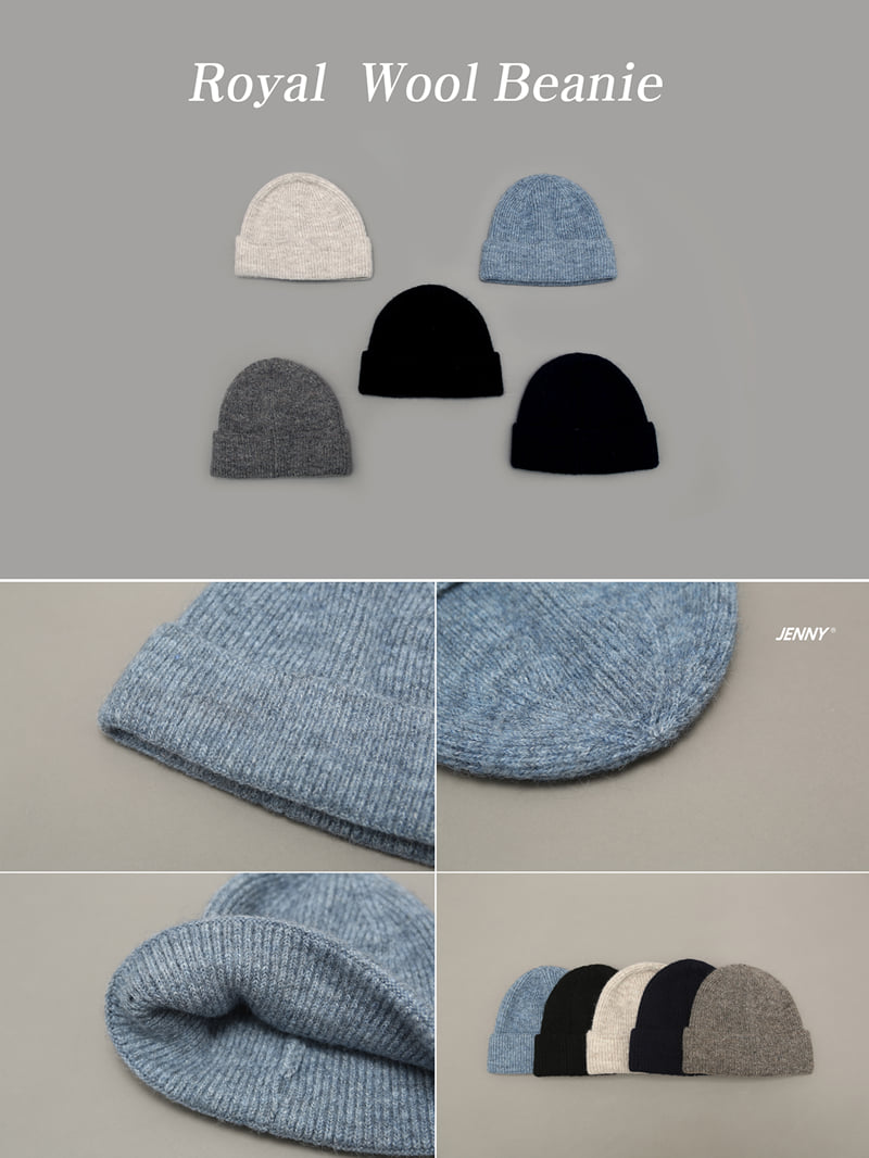 Jenny Basic - Korean Children Fashion - #kidsshorts - Royal Wool Beanie - 12