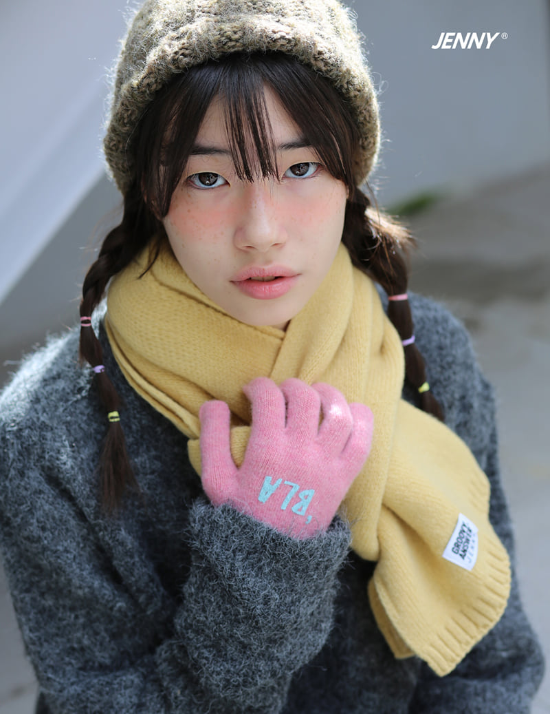 Jenny Basic - Korean Children Fashion - #kidzfashiontrend - Wool Muffler - 9