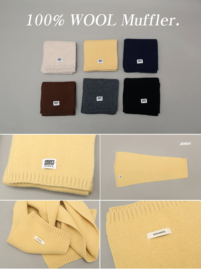 Jenny Basic - Korean Children Fashion - #magicofchildhood - Wool Muffler - 12