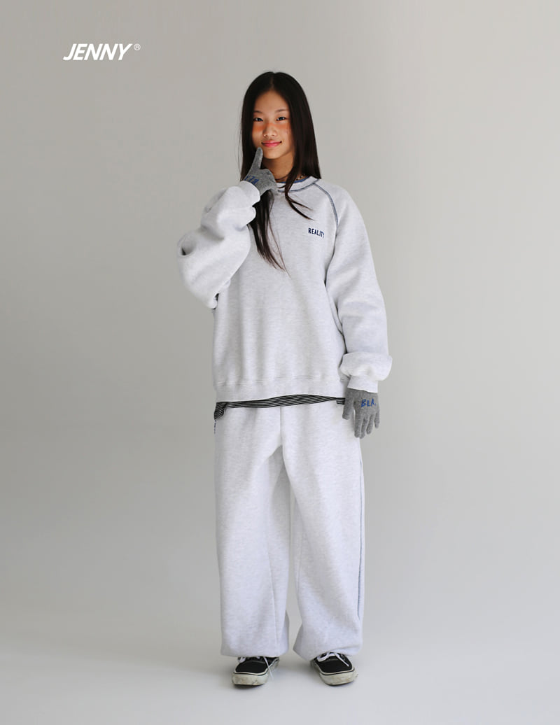 Jenny Basic - Korean Children Fashion - #stylishchildhood - Stitch Fleece Jogger Pants - 5