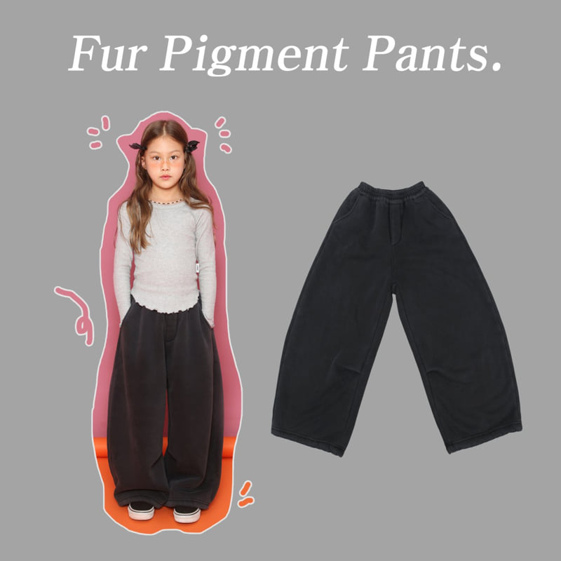 Jenny Basic - Korean Children Fashion - #todddlerfashion - Puppy Pigment Cotton Pants