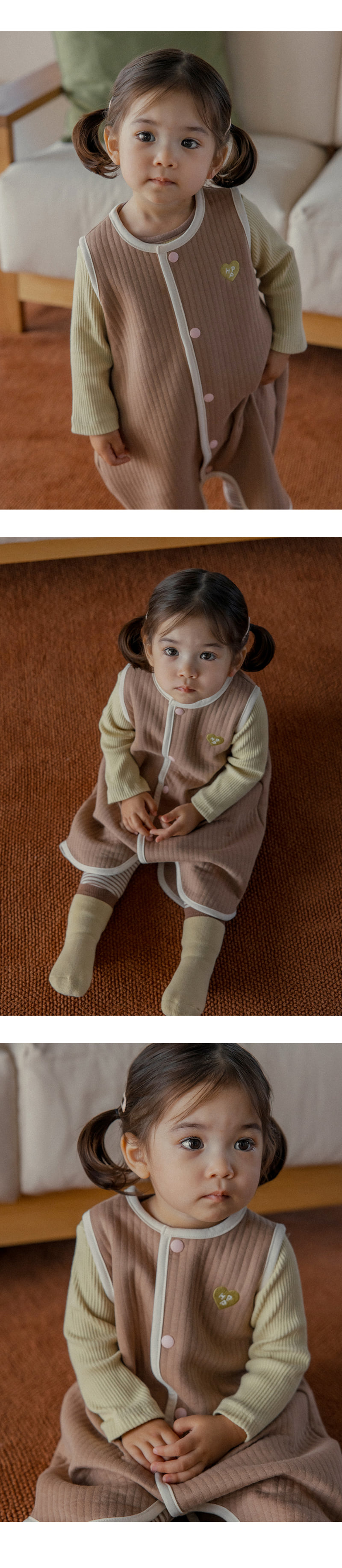 Kids Clara - Korean Baby Fashion - #babyboutique - Line Dream Bamboo Baby Sleeping Vest - 2