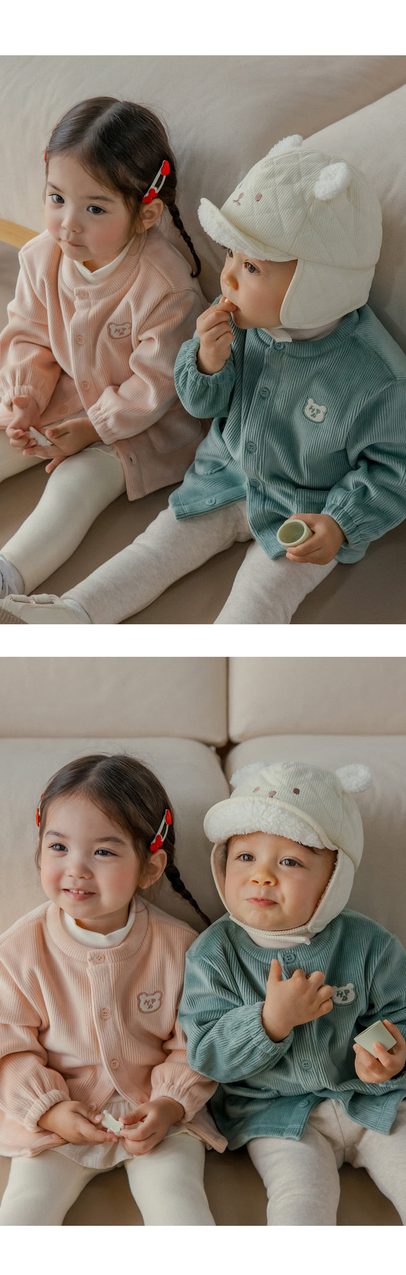 Kids Clara - Korean Baby Fashion - #onlinebabyshop - Cosmo Winter Baby Cap - 4