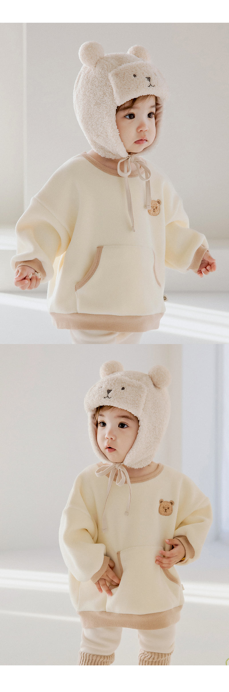 Kids Clara - Korean Baby Fashion - #babyboutique - Bonnie Winter Baby Hat - 2