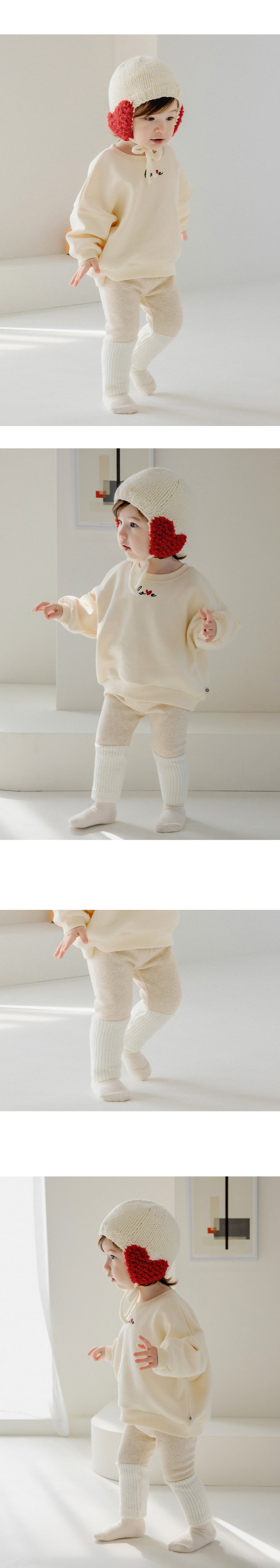 Kids Clara - Korean Baby Fashion - #babyboutique - Kai Brushed Baby Leggings - 6